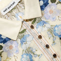 Yellow Floral Organza Blouse
