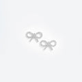 Mini Bow Crystal Earrings