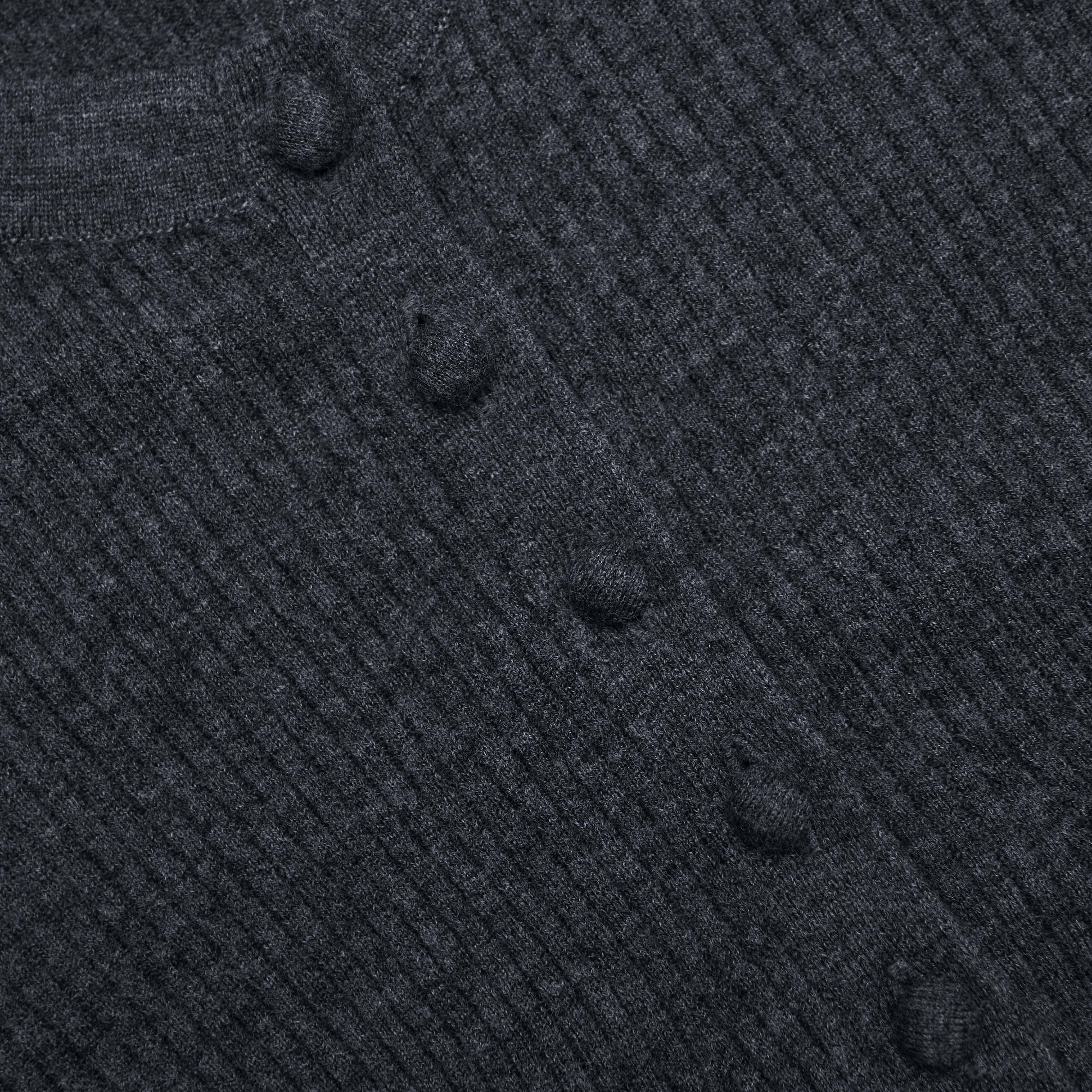 Grey Wool Knit Playsuit