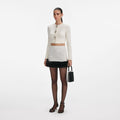 Cream Wool Cardigan