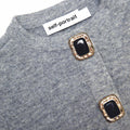 Grey Wool Cardigan