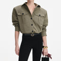 Green Cotton Shirt