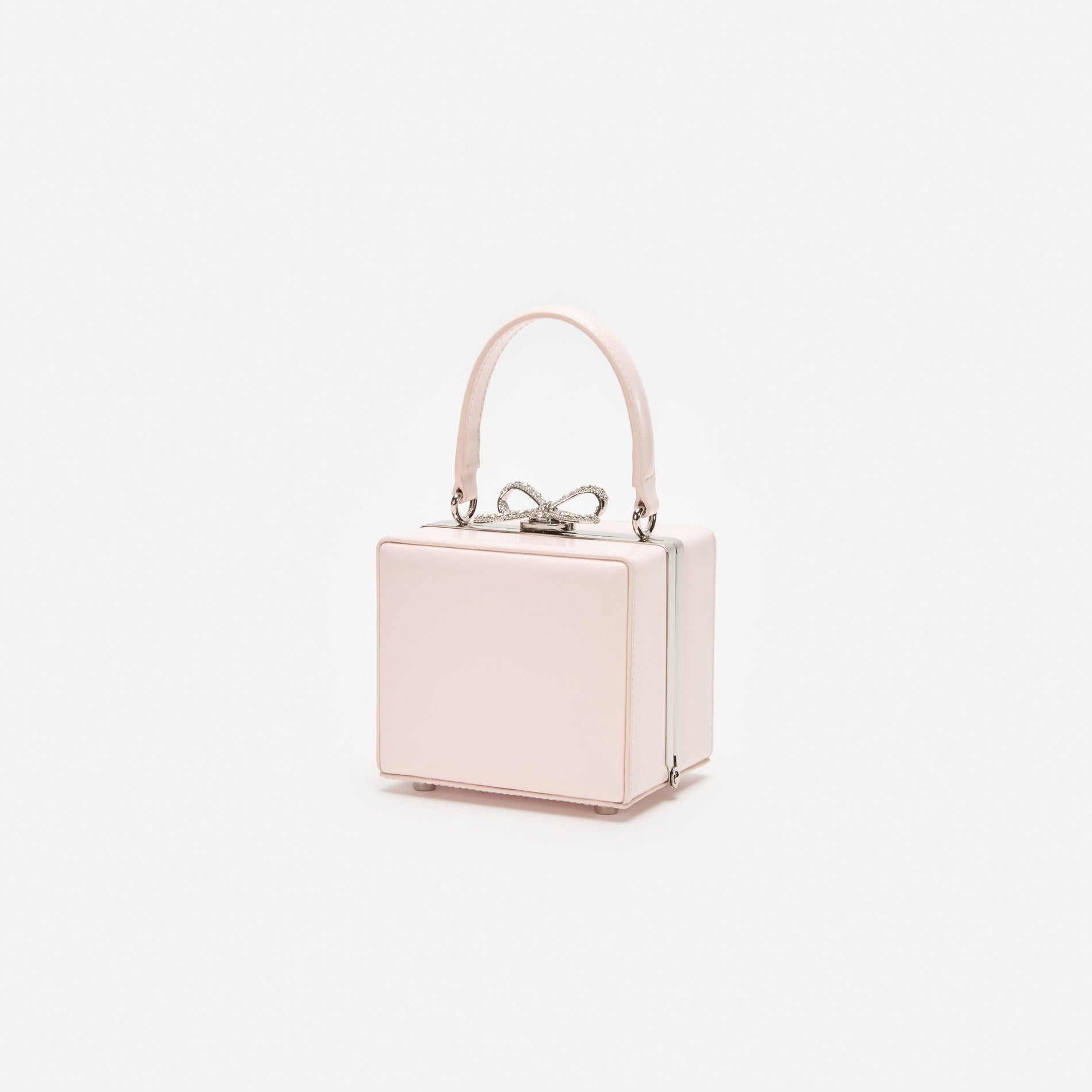 Pink Leather Micro Bag