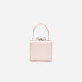 Pink Leather Micro Bag