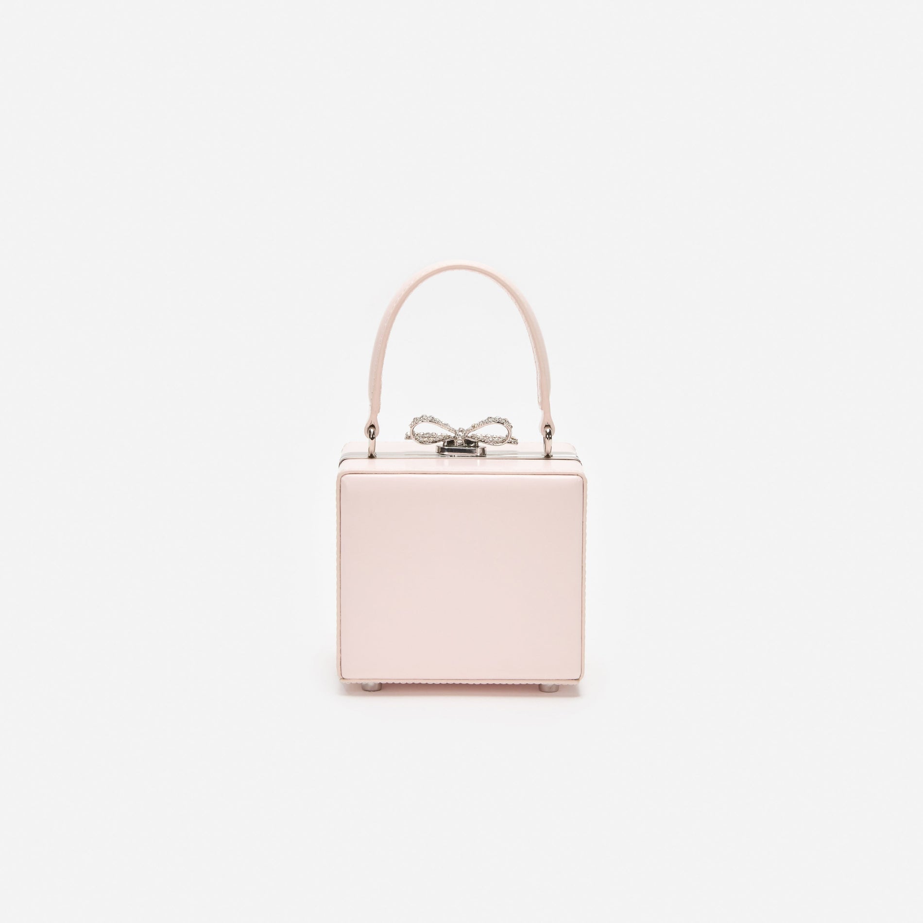 Pink Leather Micro Bag