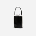 Black Croc Mini Bag