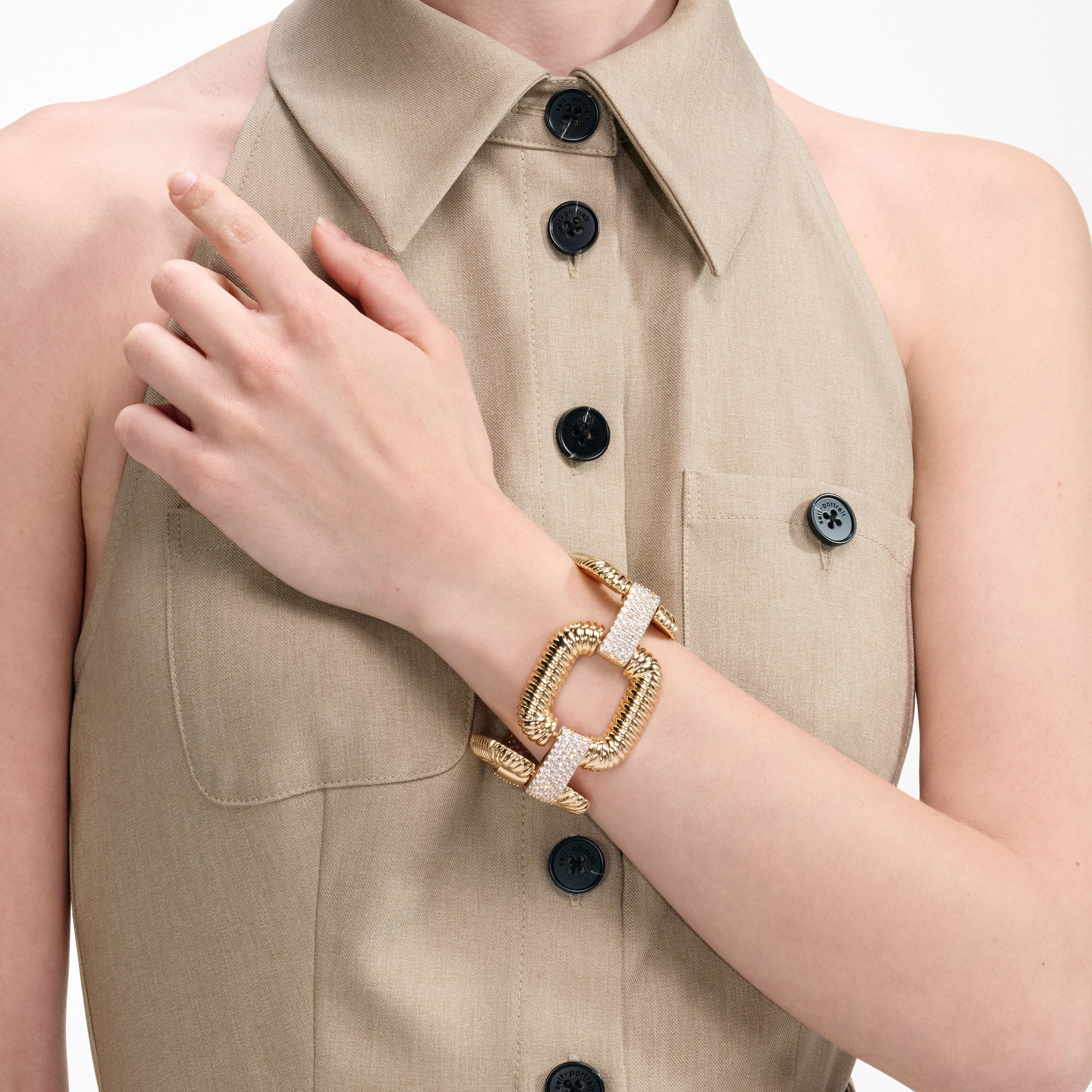 Gold Knocker Bracelet