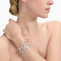 Double Crystal Link Bracelet
