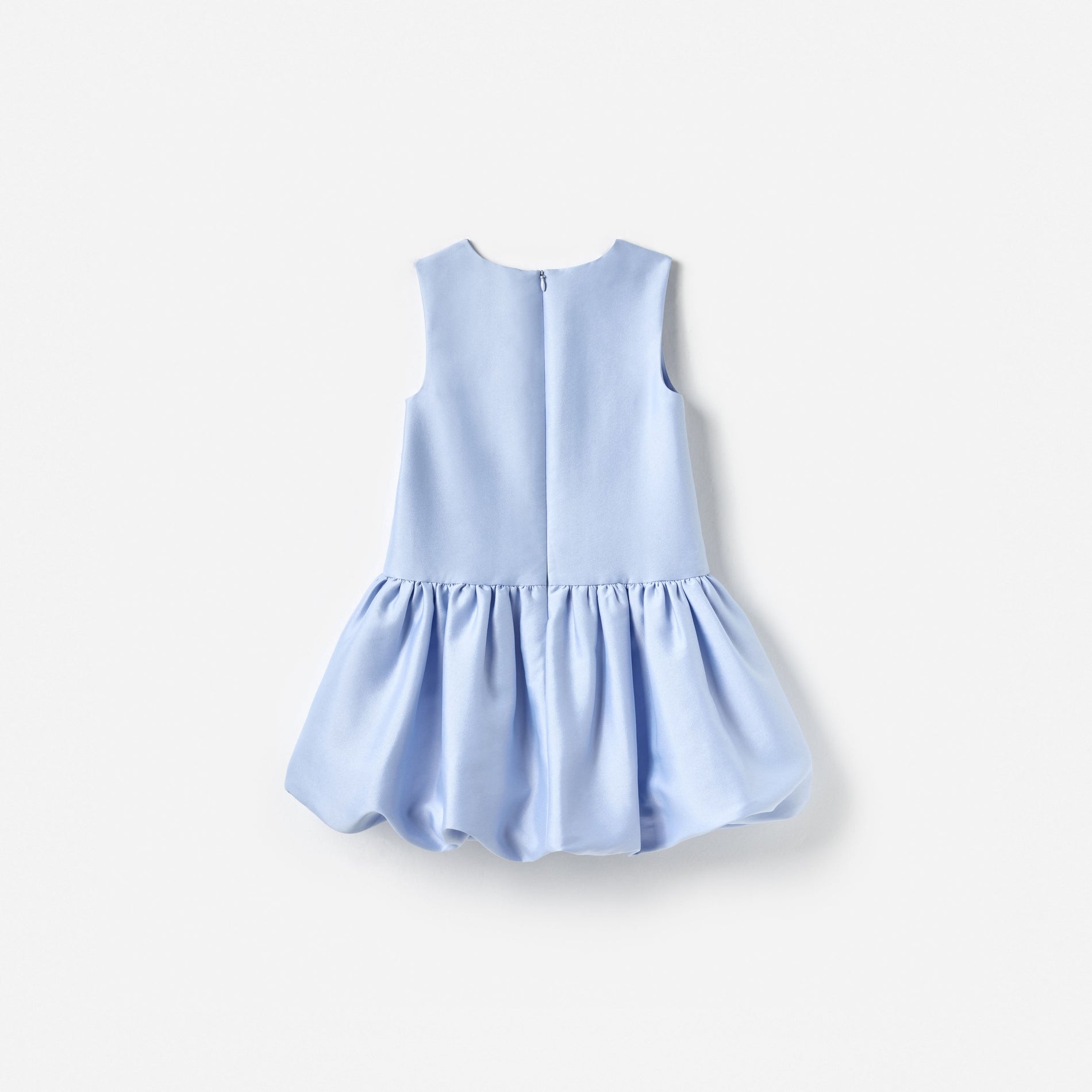 Blue Taffeta Dress