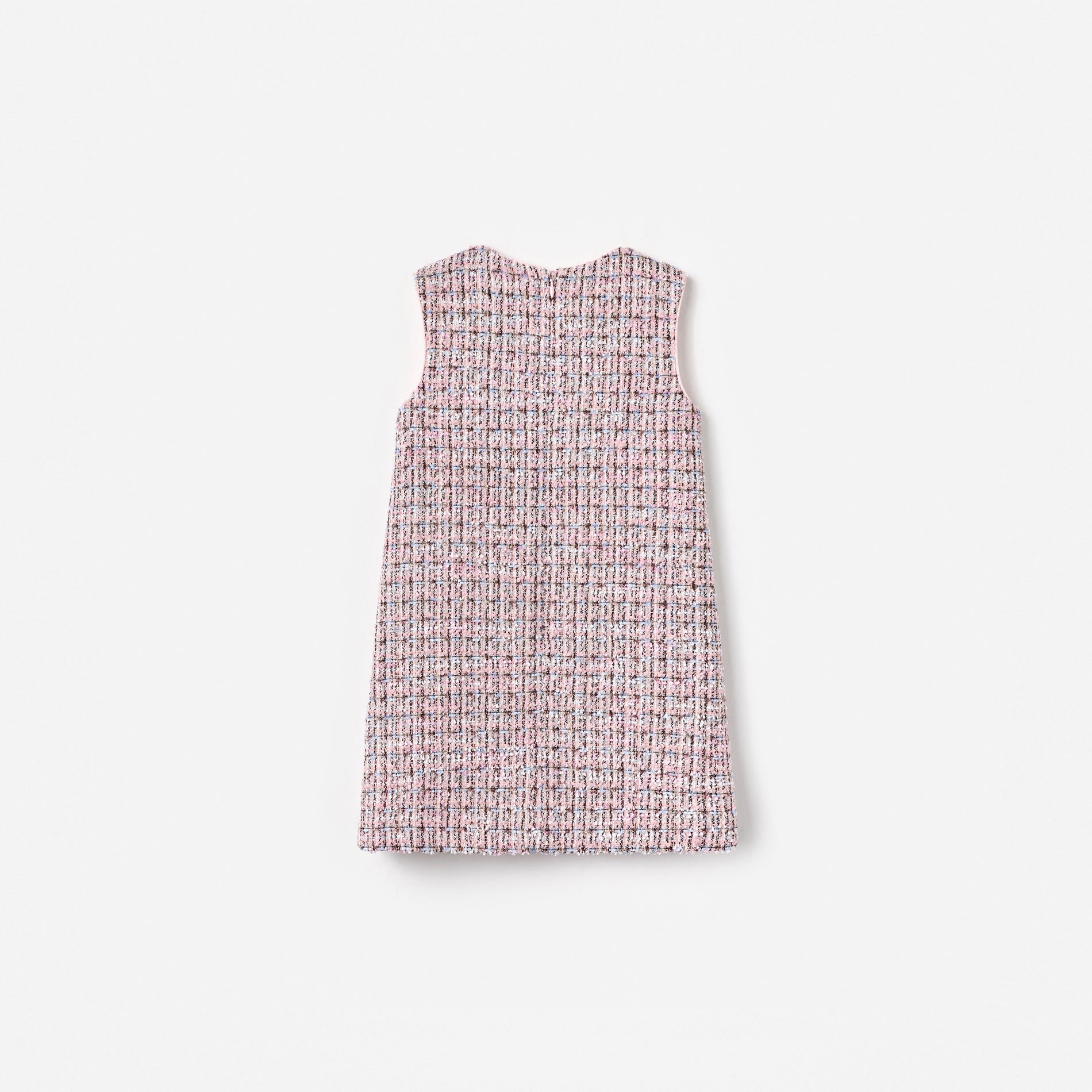 Pink Boucle Dress