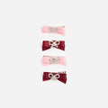 Satin Bow Hairclips