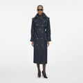Indigo Denim Trench Coat