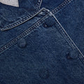Double Breasted Denim Jacket