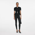 Black Chenille Knit Top