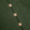 Khaki Lurex Knit Maxi Dress