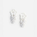 Pearl Flower Beaded Cluster Earring