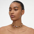 Multi Crystal Necklace