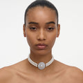 Pearl Crystal Choker