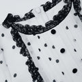 Chiffon Polka Dot Dress