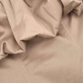 Beige Taffeta Bandeau Top