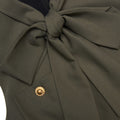 Khaki Twill Mini Dress
