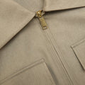 Beige Twill Playsuit