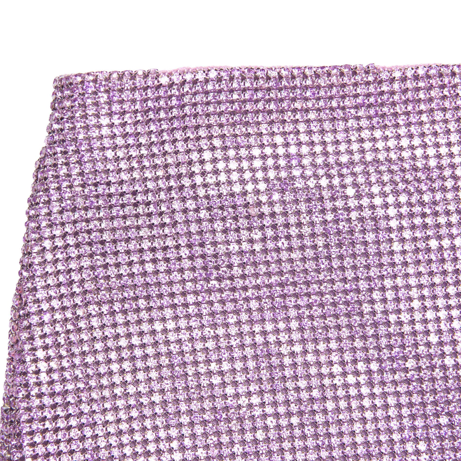 A close up of the fabric for the Lilac Chainmail Skirt