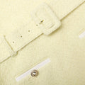 Yellow Boucle Mini Dress