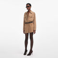 Tan Twill Playsuit