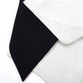 White Cotton Contrast Collar Mini Dress