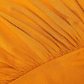 Burnt Orange Jersey Cut Out Maxi Dress