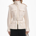 Cream Twill Jacket