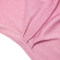 Pink Viscose Knit Mini Dress
