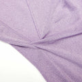 Lilac Viscose Knit Maxi Dress
