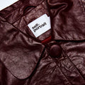 Burgundy Leather Jacket