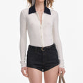 Indigo Denim Shorts