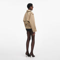 Beige Trench Jacket