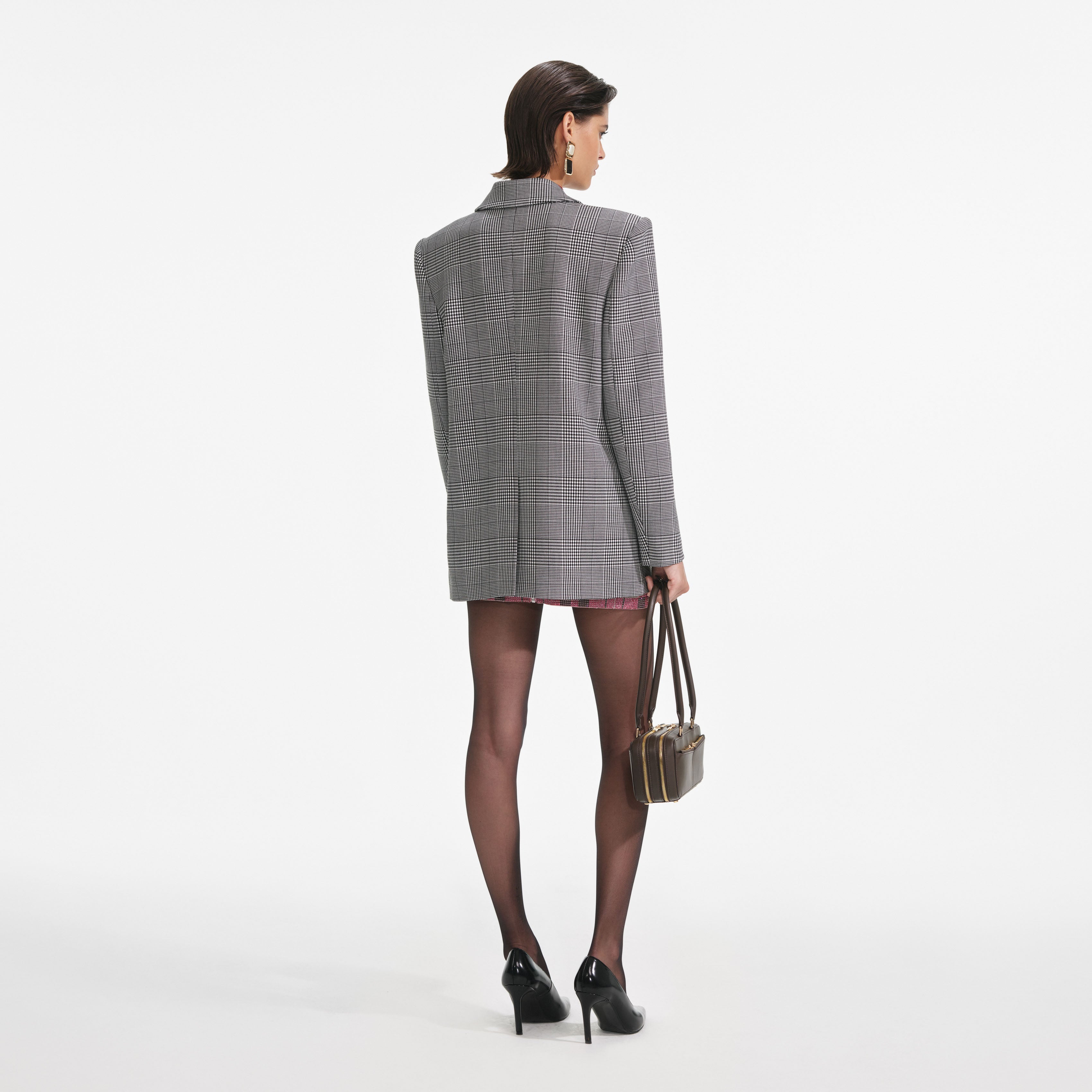 Prince Of Wales Check Blazer