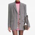Prince Of Wales Check Blazer
