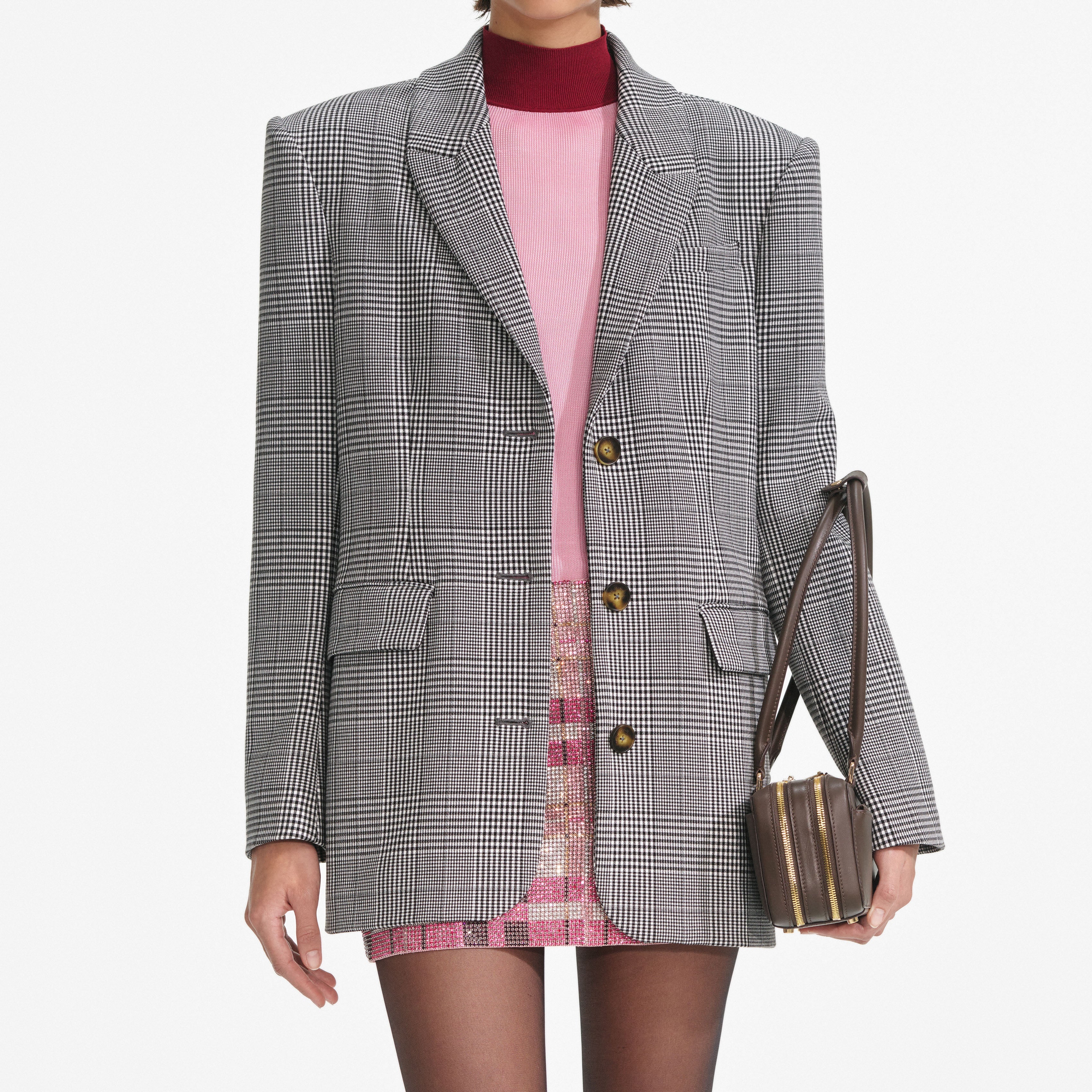 Prince Of Wales Check Blazer