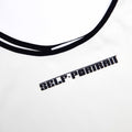 White Vest With Black SP Logo