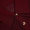 Burgundy Viscose Knit Bodysuit
