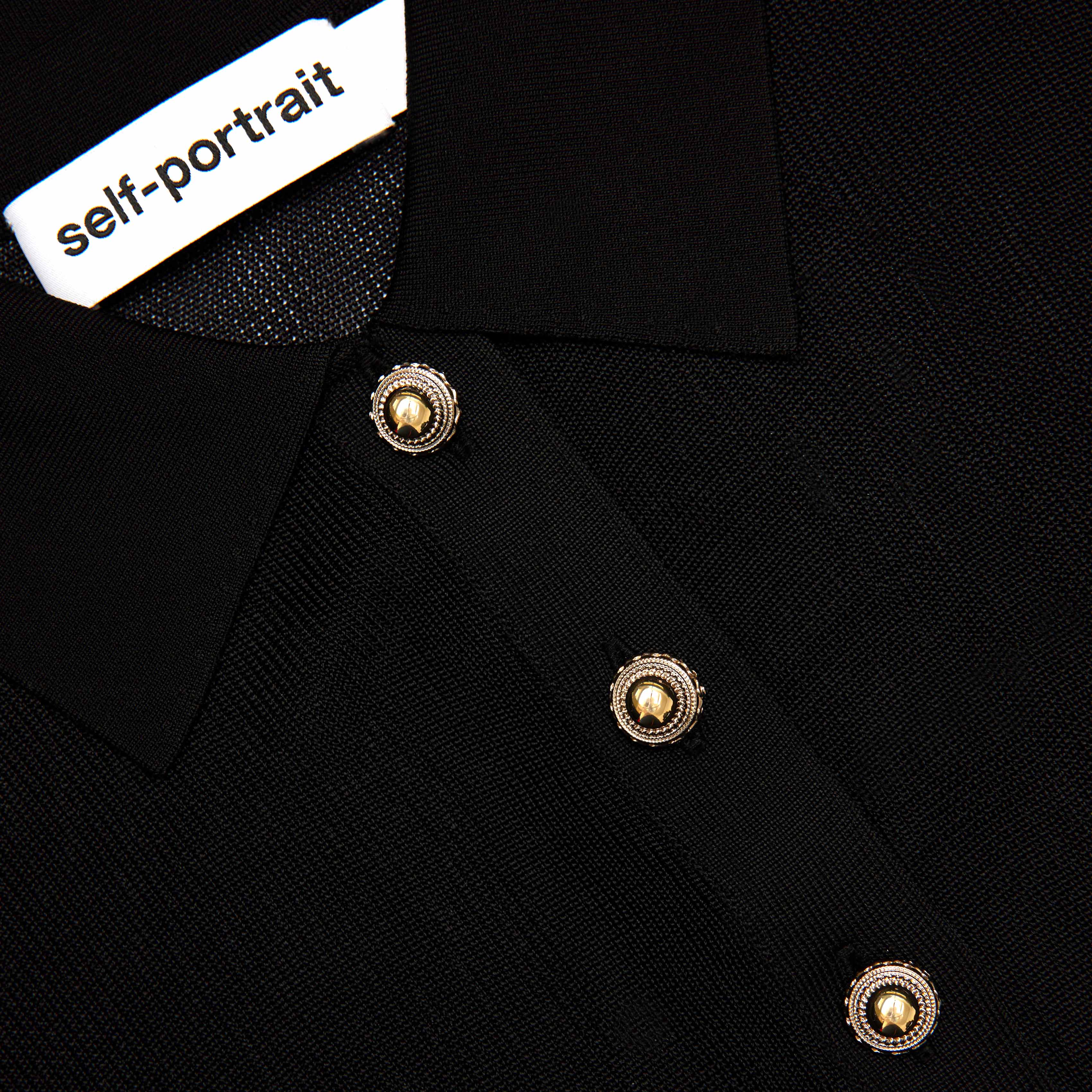 Black Viscose Knit Bodysuit