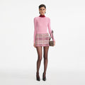 Pink Viscose Knit Top