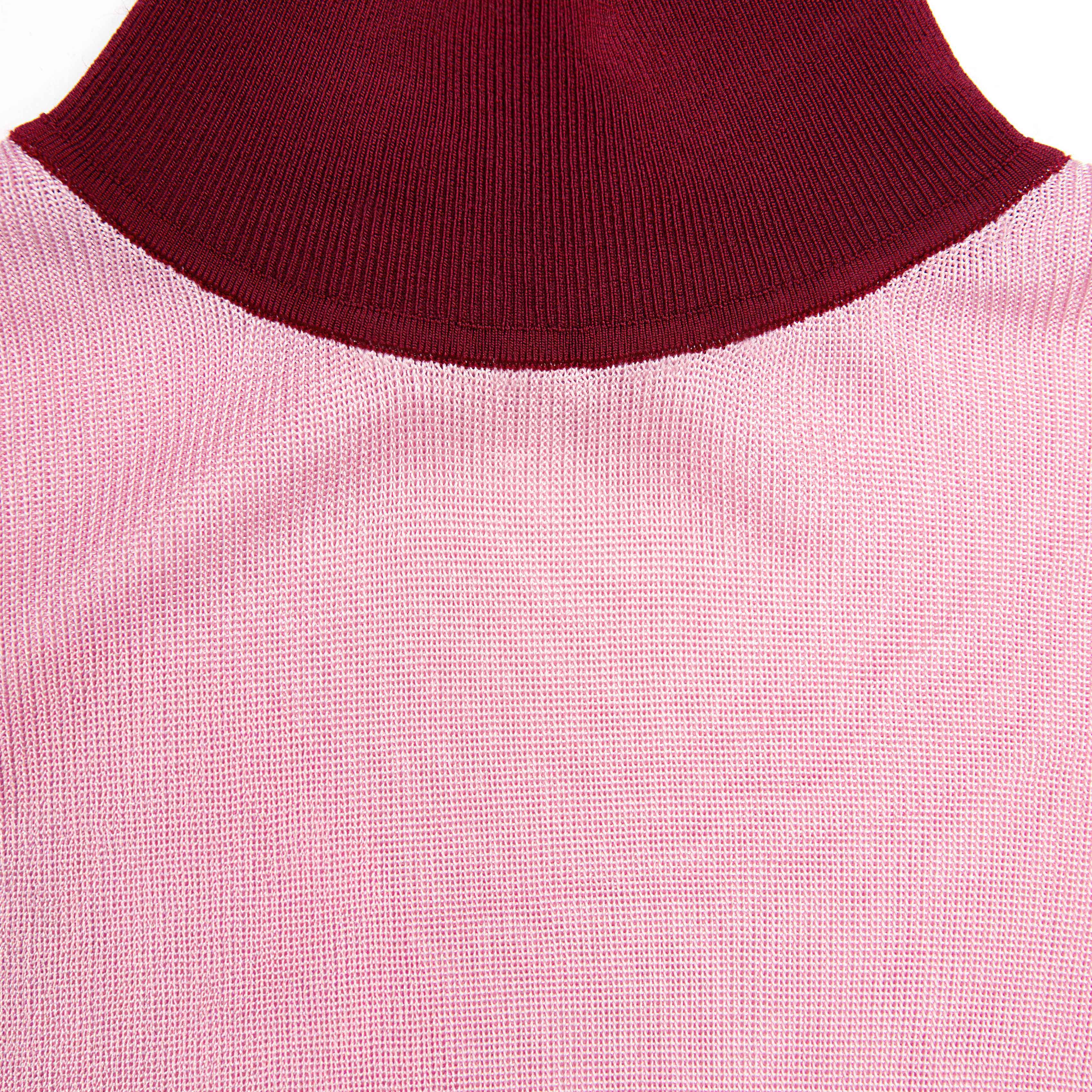 Pink Viscose Knit Top