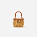 Rattan Bow Basket Bag
