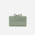 Green Chainmail Clutch Bag