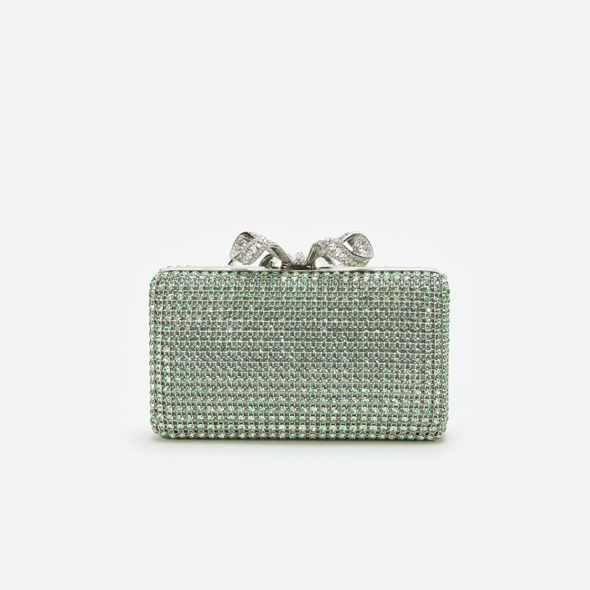 Green Chainmail Clutch Bag
