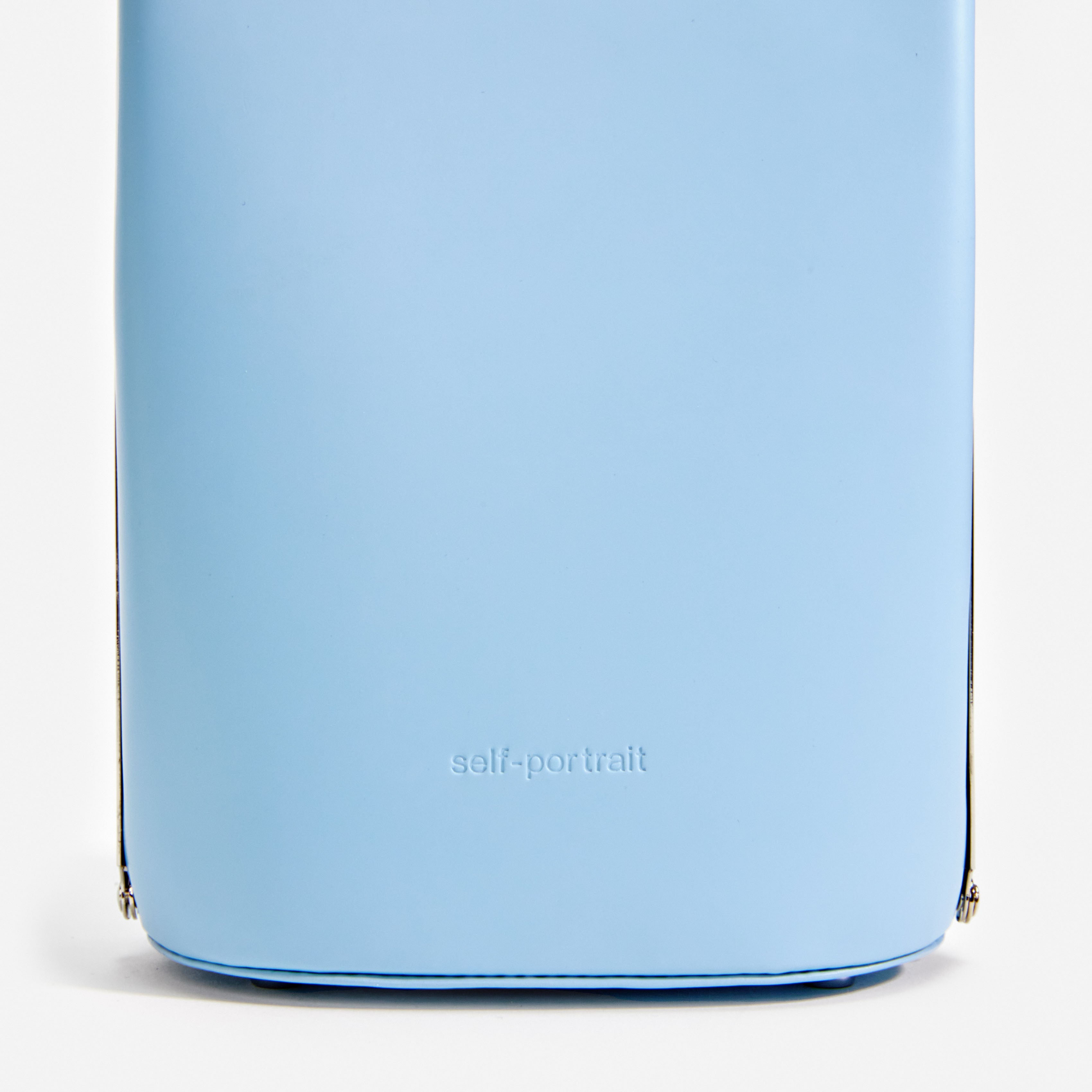 Blue Leather Bag