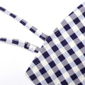 Navy Gingham Bikini Top